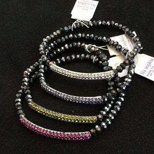 Lia Sophia Ionize Set of 4 Stretch Bracelet